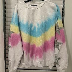 TYEDIE STAR CREWNECK